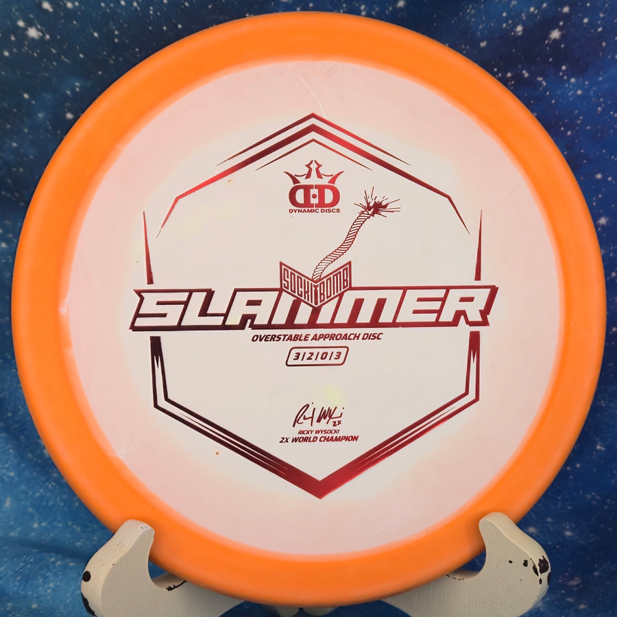 Pre-Owned - Dynamic Discs - SockiBomb Slammer (Sockibomb Classic Supreme Orbit)