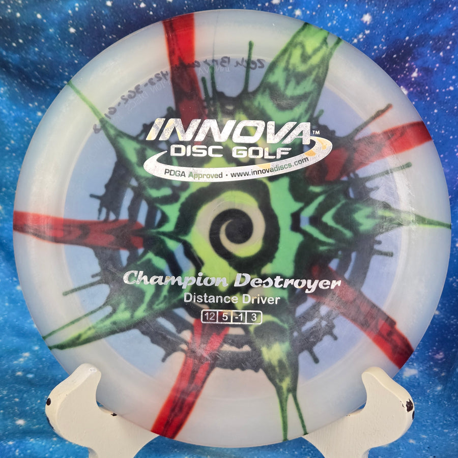 Pre-Owned - Innova - Destroyer (Penned IDye Color Glow Champion, Calvin Heimburg Halo Star, Pro, McBeth 4x)