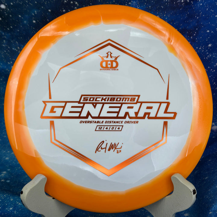 Dynamic Discs Dynamic Discs - Ricky Wysocki 2x Sockibomb General - Supreme Orbit disc golf disc photo COLOR/WEIGHT/STAMP - Gravity Disc Golf