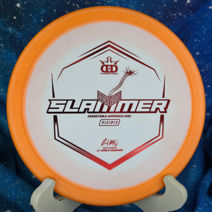 Pre-Owned - Dynamic Discs - SockiBomb Slammer (First Run Orbit Classic Supreme, Lucid Ice)