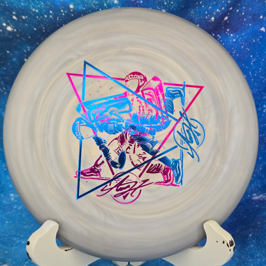 Discmania - P1x - Flex 2 Swirl D-Line - Alden Harris Astro Misprint Stamp
