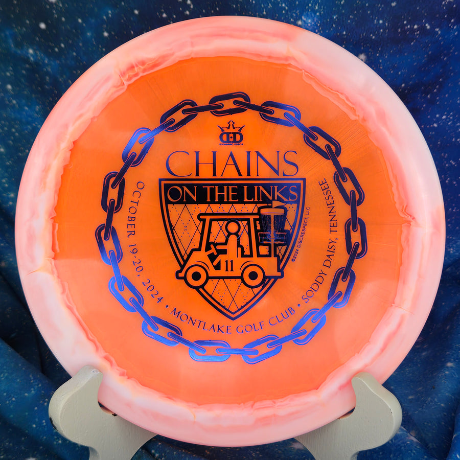 Pre-Owned - Dynamic Discs - Felon (DyeMax, Moonshine, Lucid-X Glimmer, Ricky 2x Raptor Eye Fuzion Orbit)