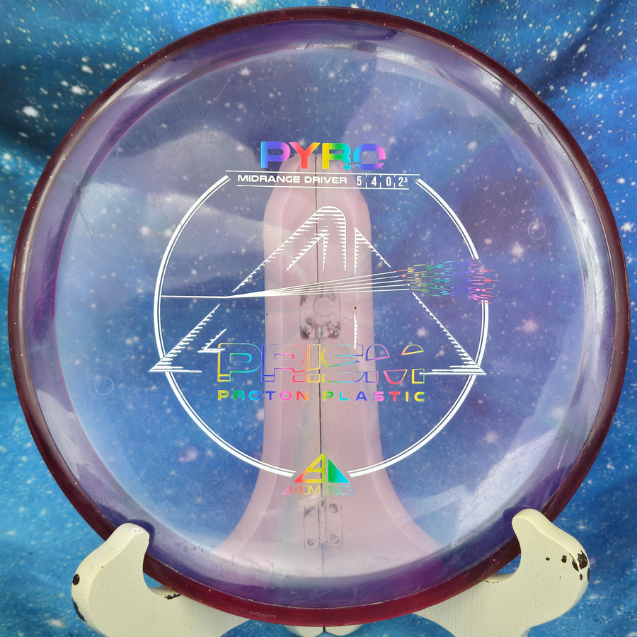 Pre-Owned - Axiom Discs - Pyro (Prism Plasma Gravity Stamped, 2025 OTB Champions Cup Proton Soft)