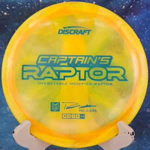 Pre-Owned - Discraft - Captain's Raptor (Paul Ulibarri Modified Z Swirl)