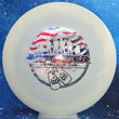 Load image into Gallery viewer, Pre-Owned - Dynamic Discs - Enforcer (Chameleon Sockibomb FourPoints, Lucid X, Metal Flake Fluid, Fuzion Orbit)
