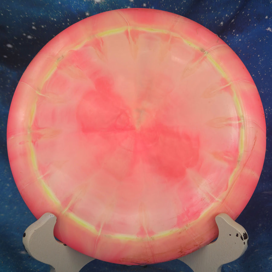 Gravity Disc Golf Pre-Owned - Discraft - Nuke (Paige Pierce 5x, ESP Swirl Ezra Aderhold Bottom Stamp, Z Line Goose) disc golf disc photo Plastic/Condition/Weight/Inked - Gravity Disc Golf