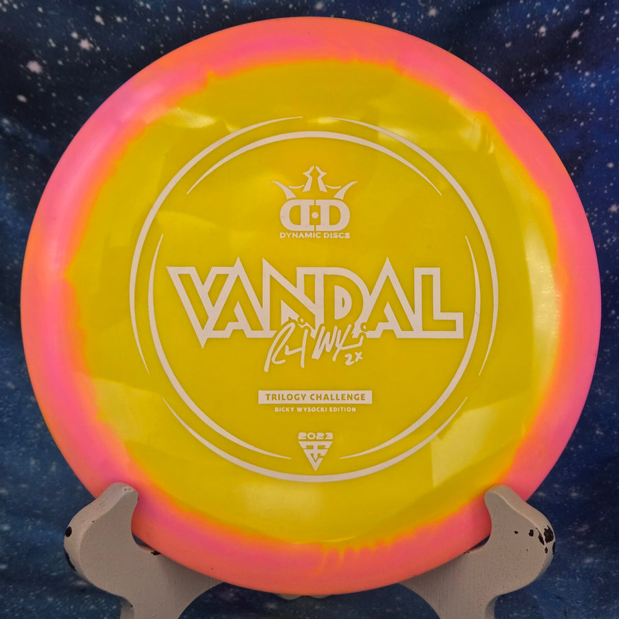Pre-Owned - Dynamic Discs - Vandal (2023 Wysocki Trilogy Challenge Fuzion Ice Orbit, Lucid)