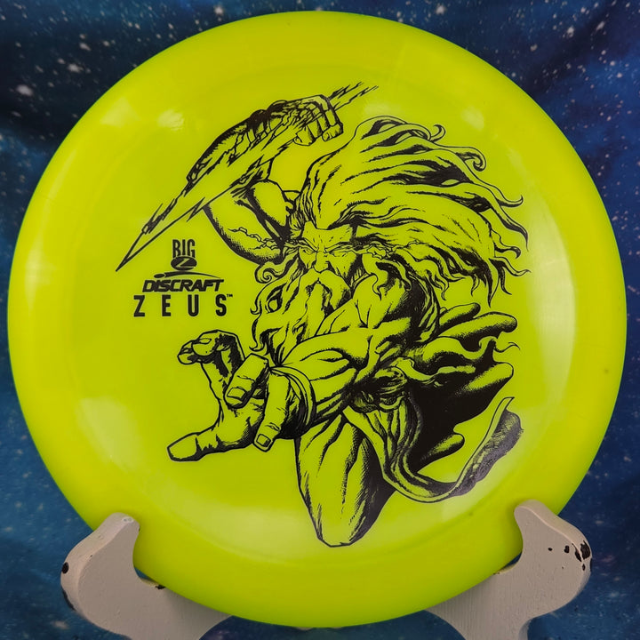 Gravity Disc Golf Pre-Owned - Discraft - Zeus (Paul McBeth Series Big Z) disc golf disc photo Plastic/Condition/Weight/Inked - Gravity Disc Golf