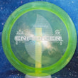 Load image into Gallery viewer, Pre-Owned - Dynamic Discs - Enforcer (Chameleon Sockibomb FourPoints, Lucid X, Metal Flake Fluid, Fuzion Orbit)
