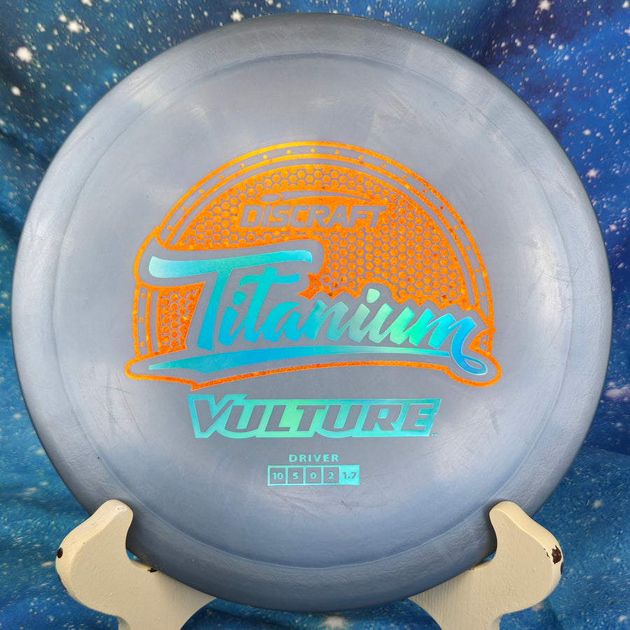 Pre-Owned - Discraft - Vulture (Paul McBeth 6x Claw Swirl ESP, Ledgestone, Ti, Get Sneaky Cryztal Z)