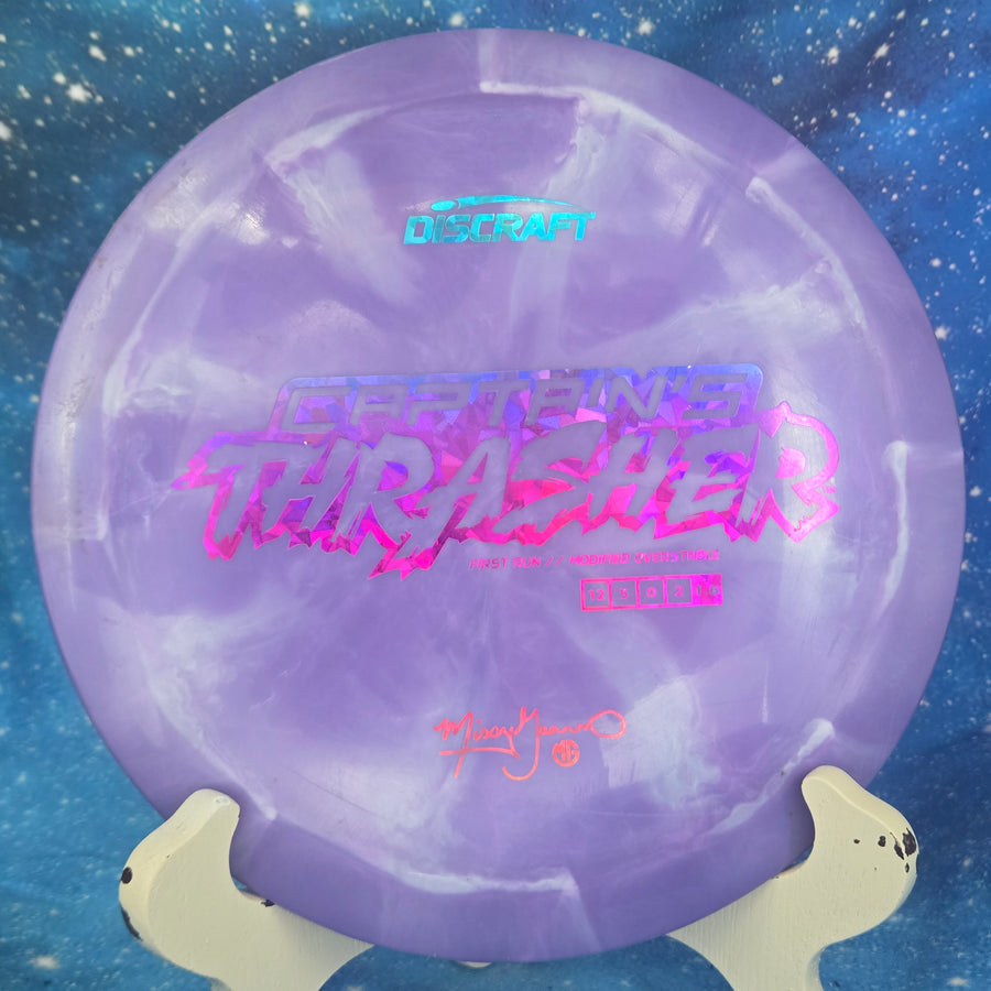 Pre-Owned - Discraft - Captain's Thrasher (Missy Gannon First Run/Modified ESP Swirl)