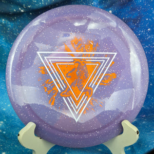 Innova - Destroyer - Metal Flake Champion - Neon Astro - Special Edition 2-Foil Stamp