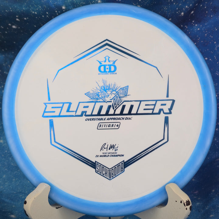 Dynamic Discs Dynamic Discs - Sockibomb Slammer - Classic Supreme Orbit disc golf disc photo COLOR/WEIGHT/STAMP - Gravity Disc Golf