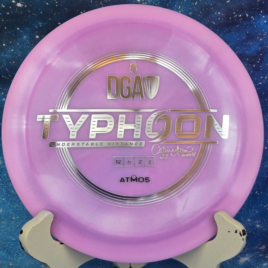 DGA DGA - Catrina Allen Typhoon - Atmos disc golf disc photo COLOR/WEIGHT/STAMP - Gravity Disc Golf