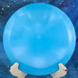 Load image into Gallery viewer, New Blue Trash Panda/Gateway Extraterrestrial II in Premium Recycled Plastic - Blank Top with Ghost Stamp Bottom - 168g.
