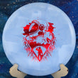 Load image into Gallery viewer, New Light Blue Burst Westside Discs Bard in Premium Tournament Burst Plastic - Unearthed Special Edition Red Holo Stamp - 175g.
