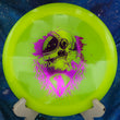 Load image into Gallery viewer, New Neon Yellow Westside Discs Bear in Premium VIP Plastic - Unearthed Special Edition Pink Stamp - 173g.
