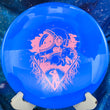 Load image into Gallery viewer, New Blue Westside Discs Longbowman in Premium Tournament Plastic - Unearthed Special Edition Rose Stamp - 174g.
