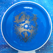 Load image into Gallery viewer, White Rim and Dark Blue Neutron Plastic MVP Stasis Unearthed Stamp - 173g - Dark Stars Stamp.
