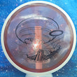 Load image into Gallery viewer, White Rim and Light Red Proton Plastic MVP Cypher Circuit Challenge - 174g - Black Stamp.
