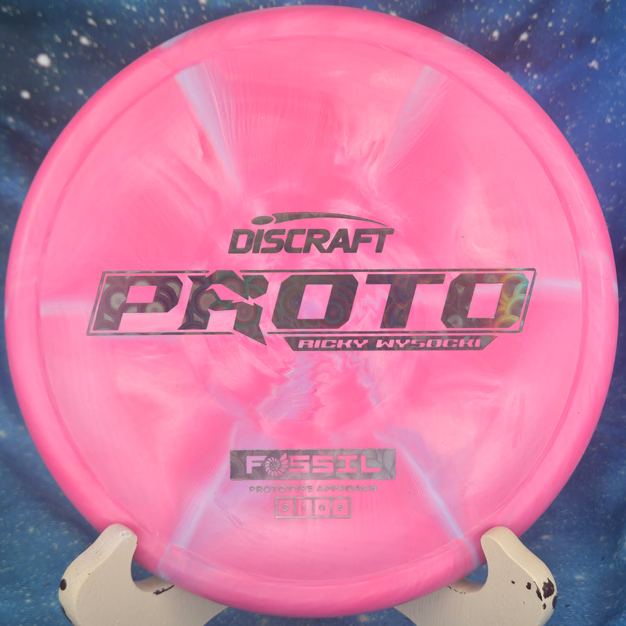 Pink Discraft Proto disc golf disc 