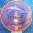 Load image into Gallery viewer, Yellow Swirl Rim and Pink Particle Proton Plastic Axiom Paradox Circuit Challenge - 177g - Black Stamp.
